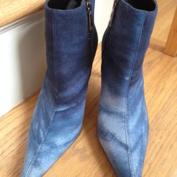 CLAUDIA CIUTI BOOTS , Size: 7.5 M Color Blue Made in ITALY - Picture 2 of 8